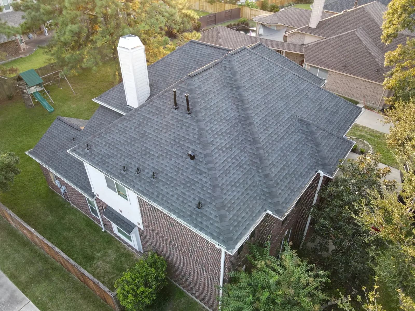 Black Star Roofing completed project 6